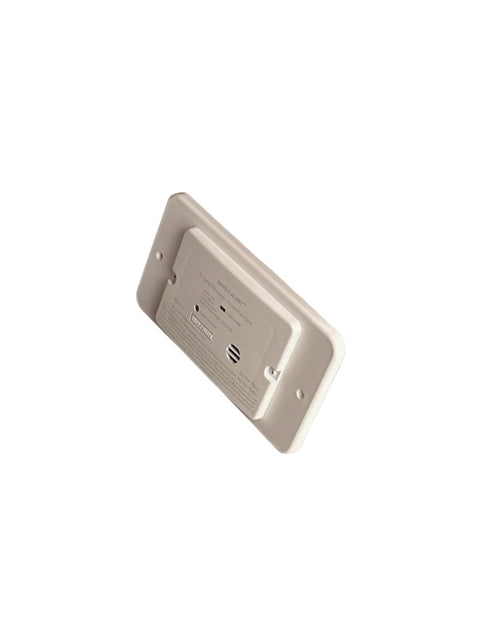 MTI Industries | Mini Dual LP/CO Alarm | Flush Mount with Trim Ring | 25-742-WT-TR | White