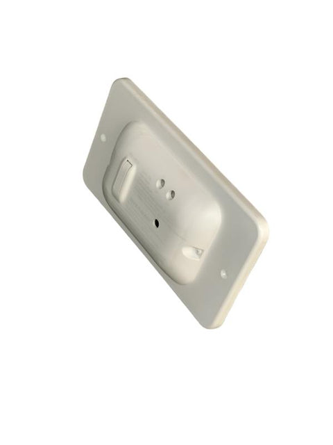 MTI Industries | Dual LP/CO Alarm 85 Series | 85-741-WT-TR | With Trim Ring | White