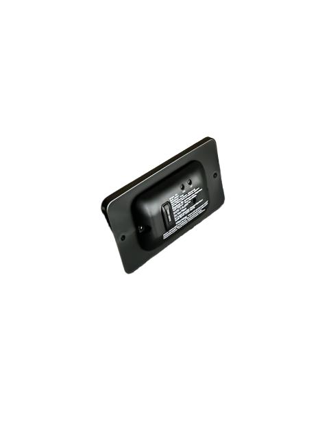 MTI Industries | Dual LP/CO Alarm 65 Series | 85-741-BL-TR | With Trim Ring | Black