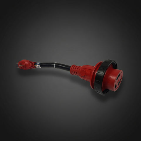 Valterra | Adaptador de cable de alimentación para autocaravana (15 A macho a 30 A hembra) | A10-1530D | 12"