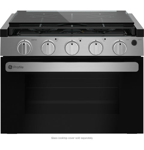 GE Appliances | Profile RV Cooktop | Glass Cover | JXCVR21T | 21"