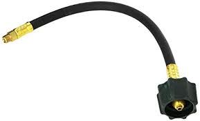 AP Products | LP Gas Pigtail RV Propane Hose - Acme to Inverted Flare | MER425-15 | 15"