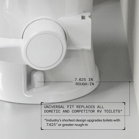 Dometic | 410 RV Toilet | 9610008259 | White | Tall