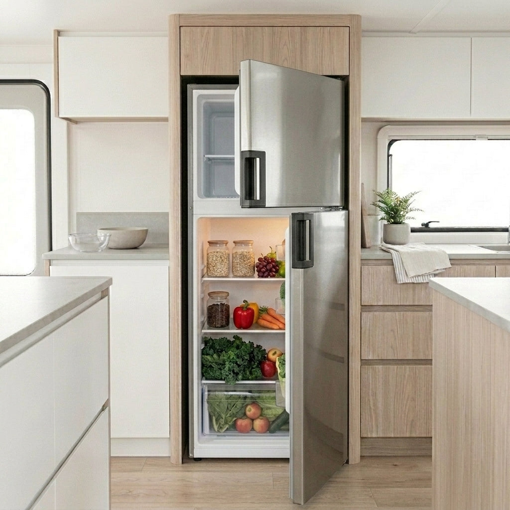 Dometic | RV Refrigerator | DMC4101 | 10 Cubic Feet | 12V DC