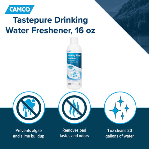 Camco | TastePURE Drinking Water Freshener | 40206 | 16 oz