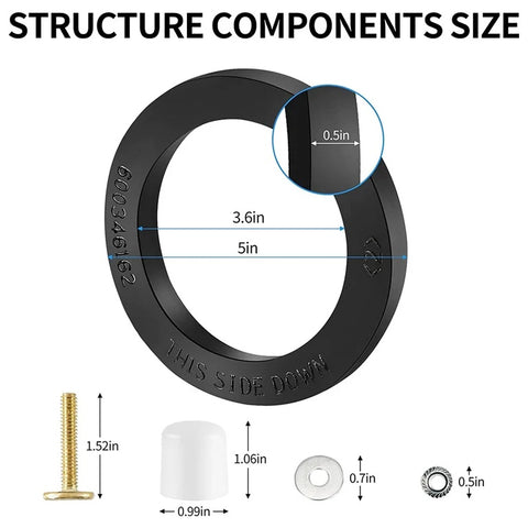 Dometic | Floor Flange Seal Kit 310/320 Toilet | 385311652