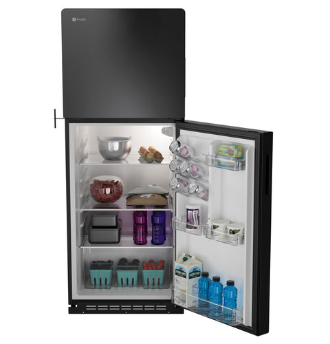 GE Appliances | RV Refrigerator | PPV10R5YRBB | 9.8 Cubic Foot | 12 Volt DC | Black