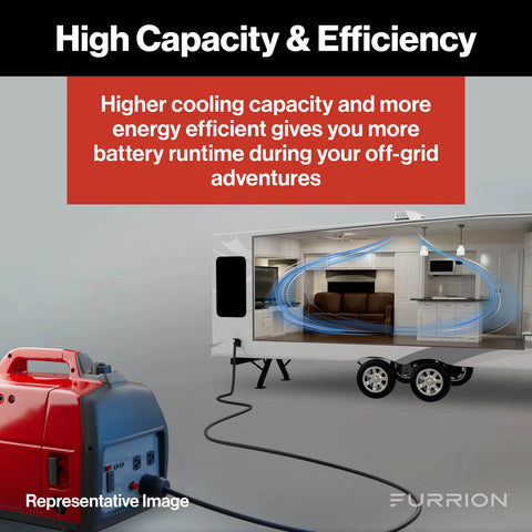 Furrion | Chill Cube Non Ducted Heat Pump | 2025008217 | 18,000 BTU | Black | FACR18HEPA-BL-AM