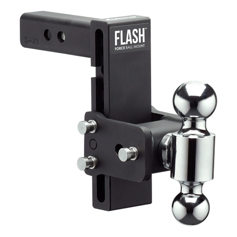 Progress MFG | Flash Force Ball Mount | 67-00-7130 | 2" Shank | 3" Rise | 3-1/2" Drop