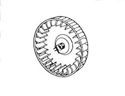 Suburban | Furnace Combustion Wheel | 521235 | 5 Inch Diameter