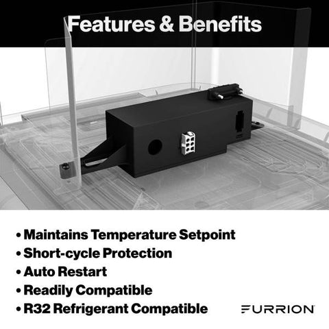 Furrion | Chill HE AC Control Kit | 2024046890 | Manual Control | Single Zone | 2-Speed Fan | R32