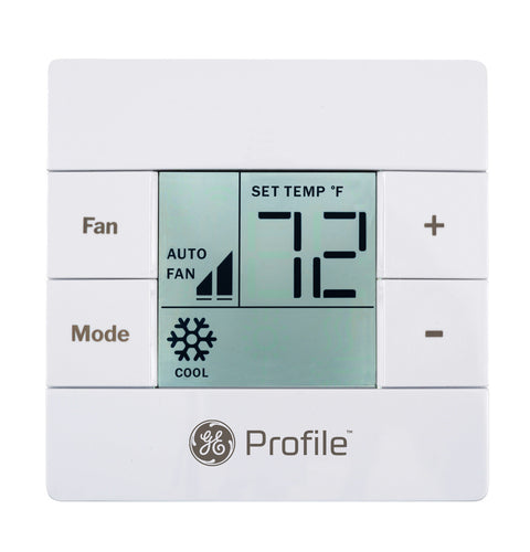 GE Appliances | RV Air Conditioner Single Zone Wall Thermostat | RGRWT2W | White