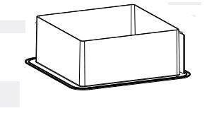 MaxxAir | Roof Vent Trim Ring | 10-20211 | For MaxxAir Vents With Radius Corners | 5 3/4 Inch Garnish