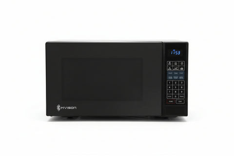 InVision | RV Microwave | 300-2200 | Black | .9 Cubic Foot | With Trim Kit