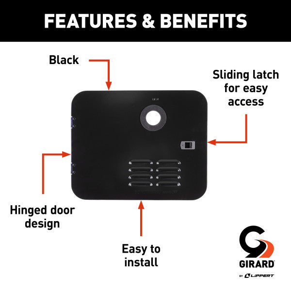 Lippert | Girard Tankless RV Water Heater Door for Atwood | 2GWHDA6B |