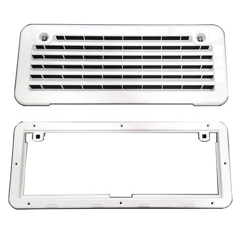 Norcold | Replacement Refrigerator Side Vent | 620505PW | Polar White