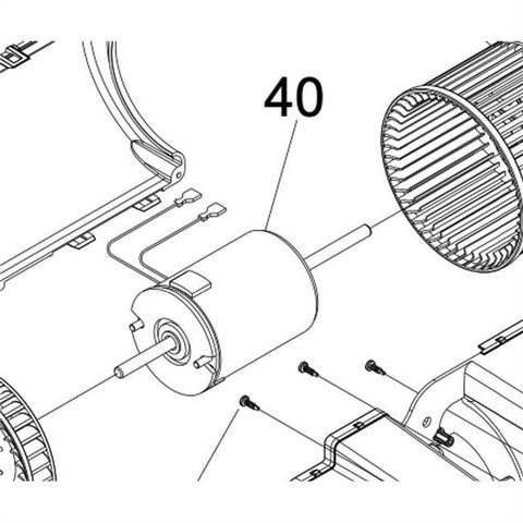 Suburban | Furnance Motor Kit | 521258 | For SF-30VHQ & SF-30VHFG