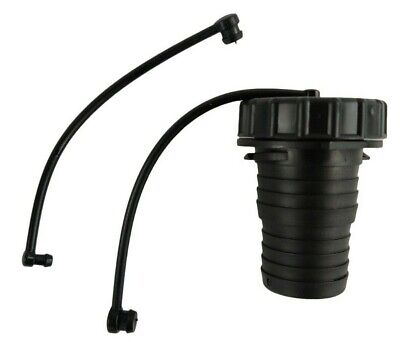 JR Products | Cap, Strap, and Spout for Gravity Water Fills | 224BK-A | Black