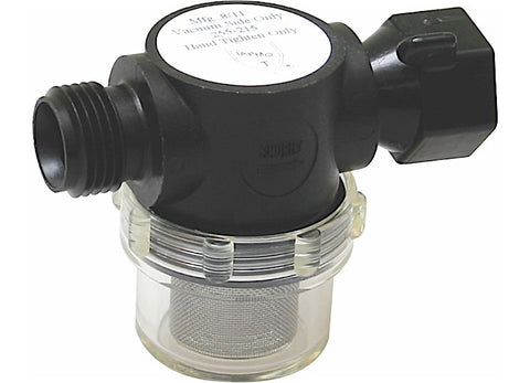 SHURflo | Swivel Strainer | 255-315 | 1/2 Inch NPSM Inlet And 1/2 Inch Female Swivel Outlet