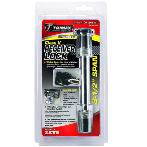 Trimax | Stainless Steel Key Receiver Lock | 5/8″ x 3-1/2″ Span | SXT5