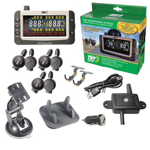 TST | 507 Series 6 RV Cap Sensor TPMS System Color Display & Repeater | TST-507-FT-6-C