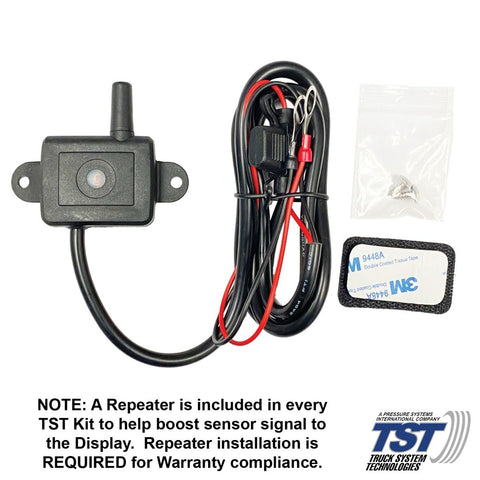 TST | 507 Series 4 RV Cap Sensor TPMS System Color Display & Repeater | TST-507-RV-4-C