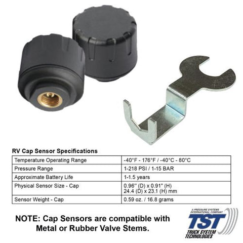 TST | 507 Series RV Cap Sensor Pair | TST-507-RV-S2