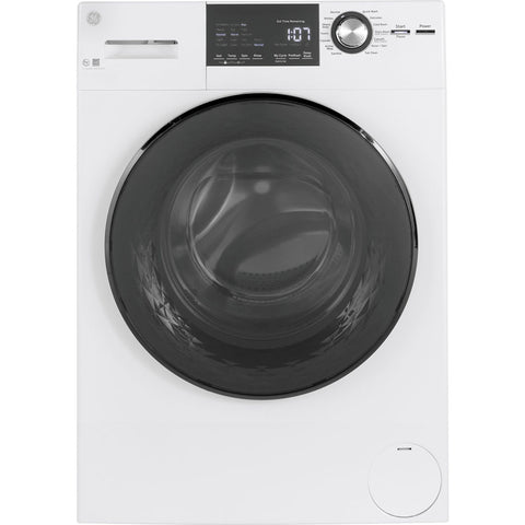 GE Appliances | Front Load Washer | GFW148SSMWW | with Steam | White | 2.8 cu. ft.