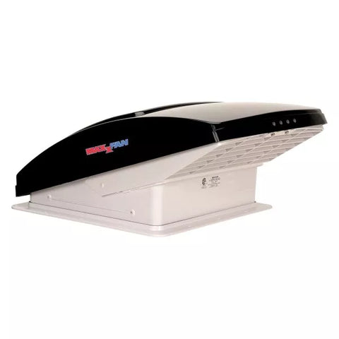 MaxxAir | MaxxFan Deluxe 4-Speed Deluxe Vent Fan | 00-06401K | Manual Lift | Smoke