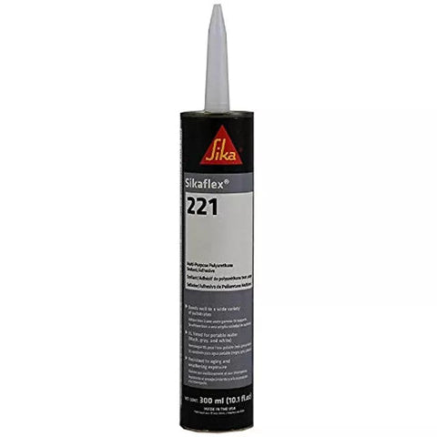 AP Products | Caulk Sealant; Sikaflex 221; Polyurethane Sealant; Aluminum Gray; Single 017-90892 | 017-90892
