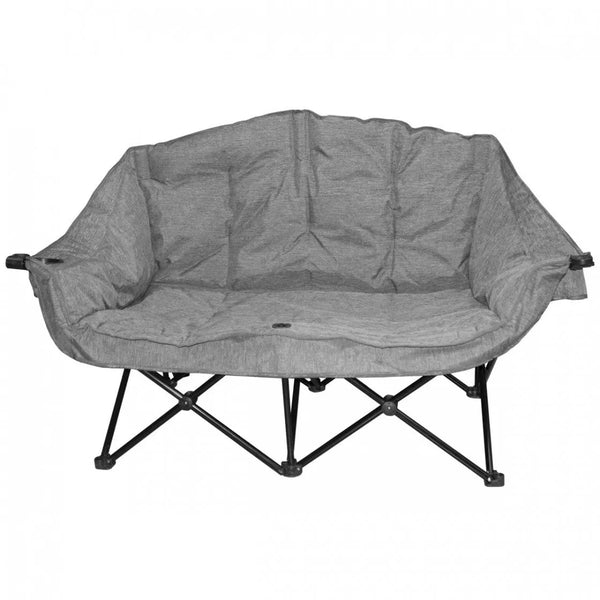 KUMA | Bear Buddy Double Chair | 490-KM-BBDC-HG | Heather Grey