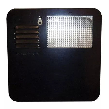 Suburban | RV Water Heater Access Door | 6261AEB | 6 Gallon | Black, Water Heater Accessory, United RV Parts