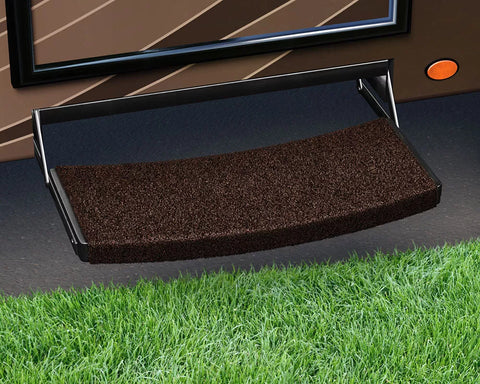 Prestofit | Universal Entry Step Rug | 2-0221 | 22" | Grizzly Brown