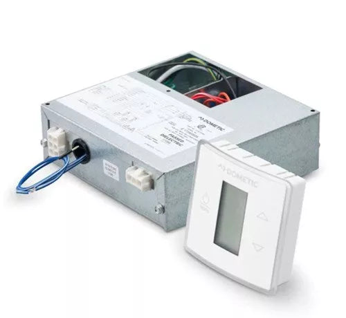 Dometic | CT Single Zone Thermostat with Control Kit | 3316232.700 | White | Single Zone | Cool/Furnace/Heat Strip