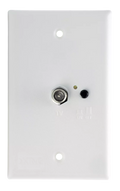 KING | Jack Power Injector Switch Plate | PB1000 | White