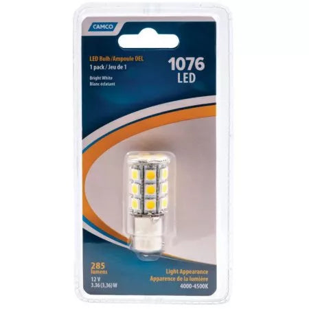 Camco | LED Replacement Bulb | 54631 | 285lm | Bright White