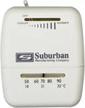 Suburban | Heat Only Wall Furnace Thermostat | 161154 | White