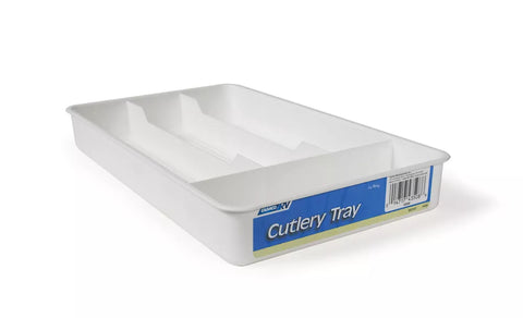 Camco | RV Cutlery Tray | 43508 | White