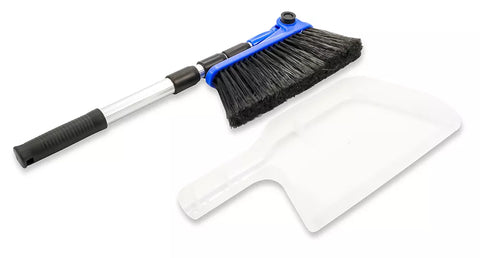 Camco | Adjustable Broom With Dust Pan | 43623