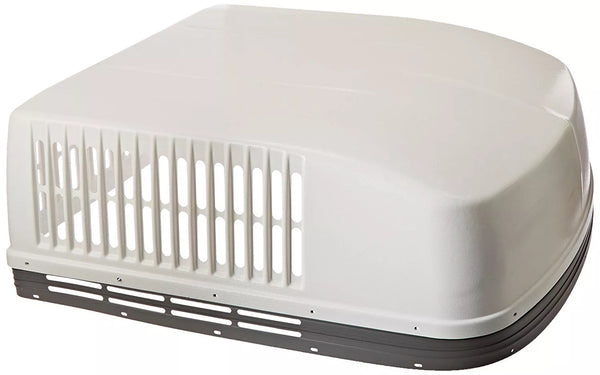 Icon 12272 Polar White Dometic Brisk Air II RV A/C Shroud – Aerodynamic, Polymer