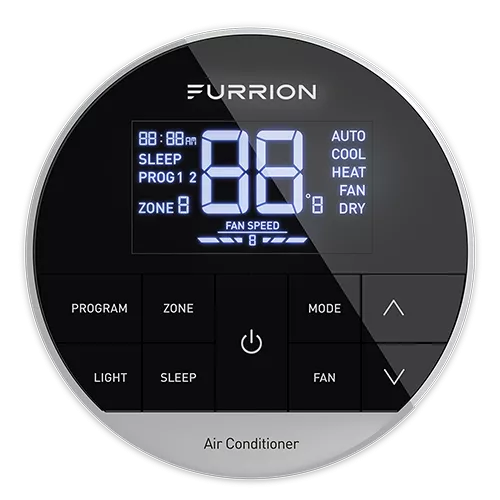 Furrion | Air Conditioner Multi-Zone Thermostat | 2021130947 | Black | FACW12EZA-BL