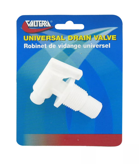 Valterra | Universal Drain Valve | Threaded | A01-2026VP