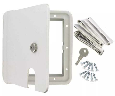 Valterra | Cable Hatch | Large Square | A10-2151VP | White