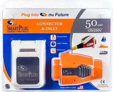 SmartPlug | 50 Amp Connector Kit | B50ASSY-PW | White