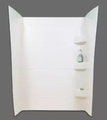 Specialty Recreation | Shower Wall | SW2438W   | White | 24" x 38" x 66", Bath Product, United RV Parts