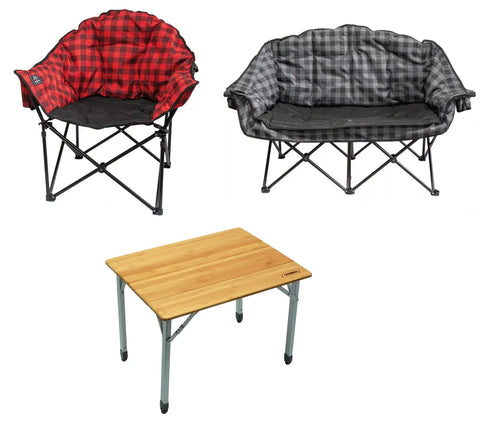Camping Chair and Table Bundle