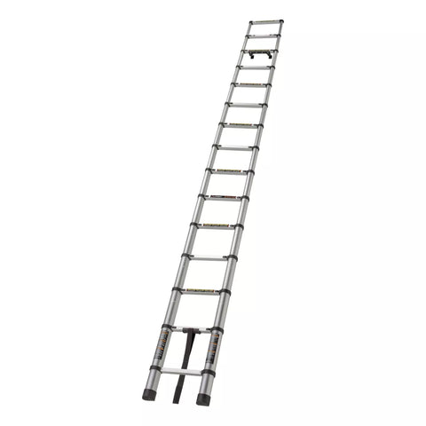 Lippert | Lippert On-The-Go Telescopic Ladder | 2021097938 | 12-1/2' Extended | 14-1/3' Reach | 330 lbs
