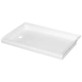 Specialty Recreation | Shower Pan Left Hand Drain | SP2440WL | White | 24" x 40", Bath Product, United RV Parts