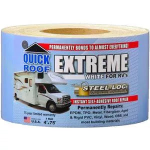 CoFair | Quick Roof Extreme Repair Tape | UBE475 | 4" x 75' Roll | White