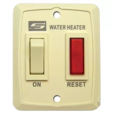 Suburban | Water Heater On/Off Wall Switch | 232795 | 620007 | 234795 | Cream, Water Heater Accessory, United RV Parts